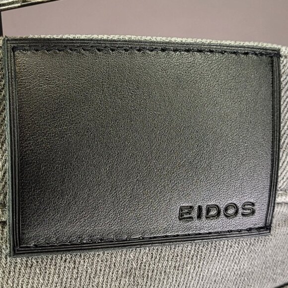 Eidos Napoli Itallian Designer Black Denim Jeans size 38 - Picture 3 of 6